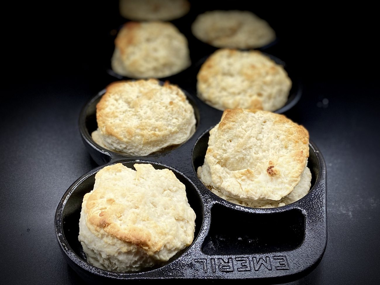 Lower-Fat Fluffy Southern Buttermilk Biscuits