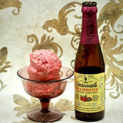 Plum Raspberry Lambic Beer Sorbet Recipe Allison Antalek cut2therecipe
