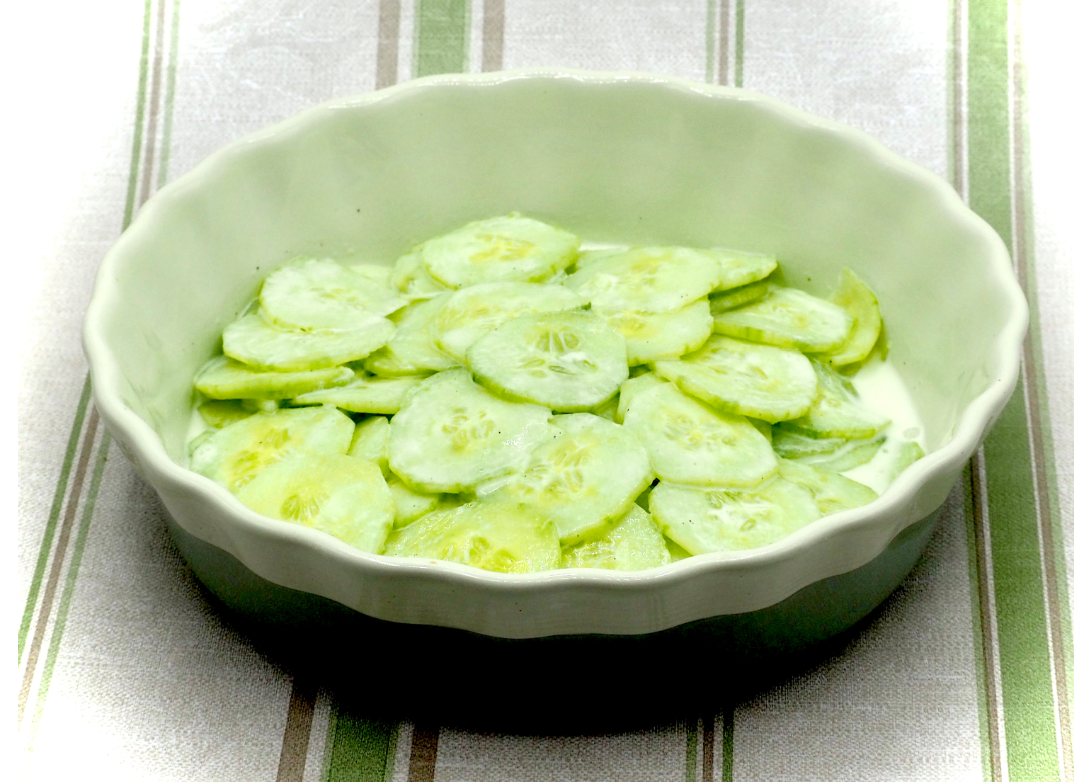 Refreshing 2-Ingredient Cucumber Salad