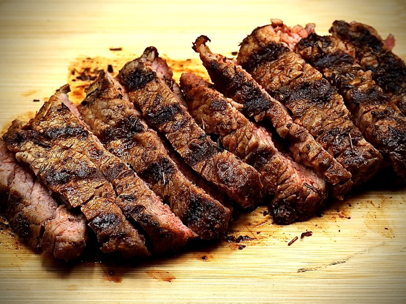 Cajun Seasoned & Marinated Grilled Flank Steak
