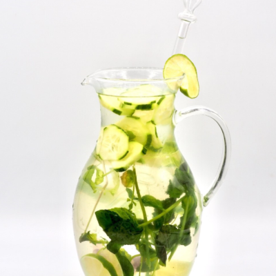 Mint cucumber Lime Water Recipe Allison Antalek Cut2therecipe