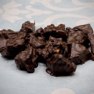 Old-Fashioned Chocolate Sponge Candy Recipe Allison Antalek cut2therecipe