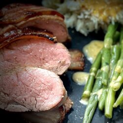 Juicy Baked Bacon-Wrapped Pork Tenderloin with Rosemary – Cut 2 the ...