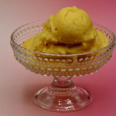 Refreshing Pineapple Sorbetwith piment d'espelette recipe Allison Antalek cut2therecipe