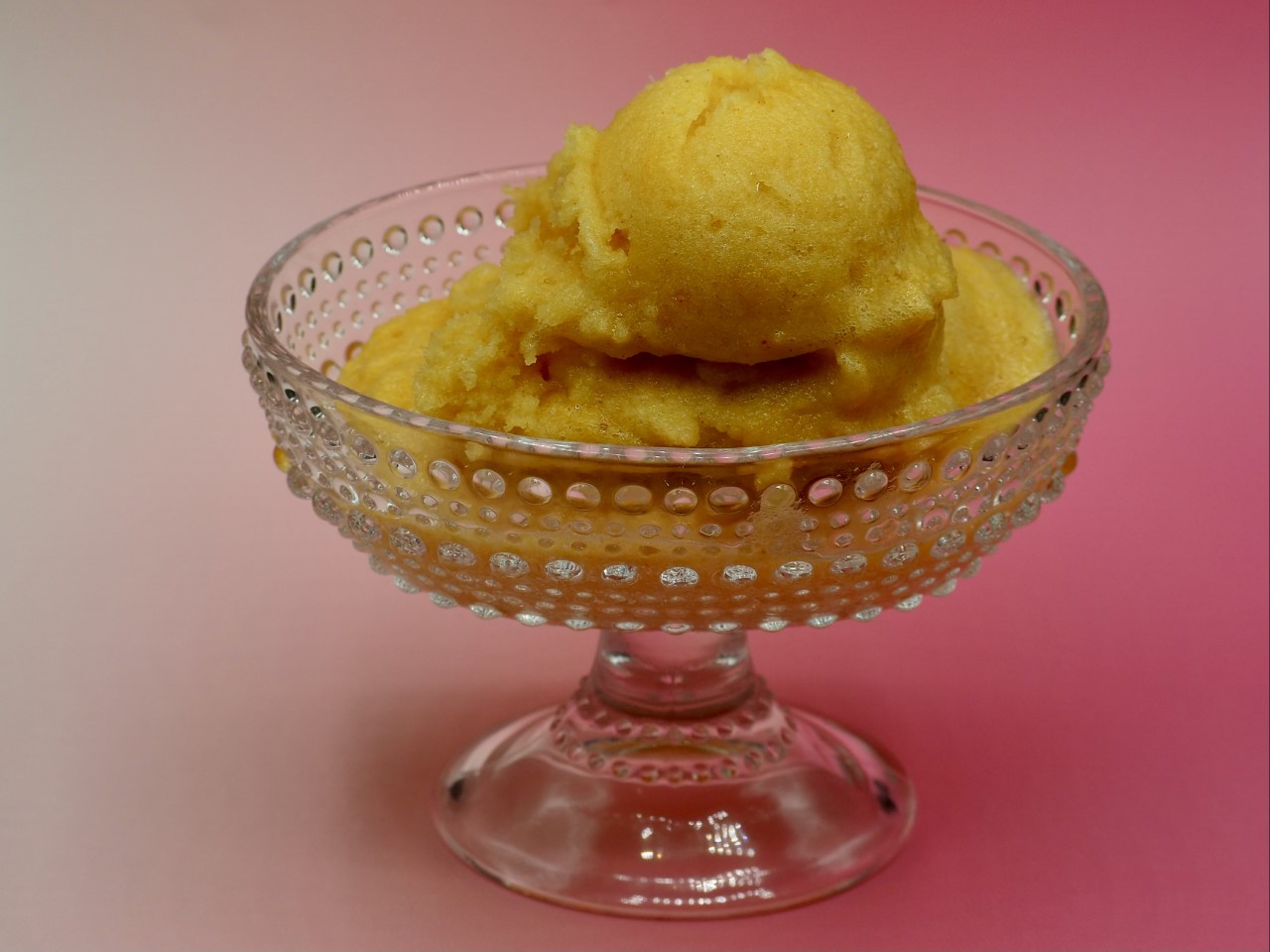 Refreshing Pineapple Sorbet Sorbetto with Piment d’Espelette