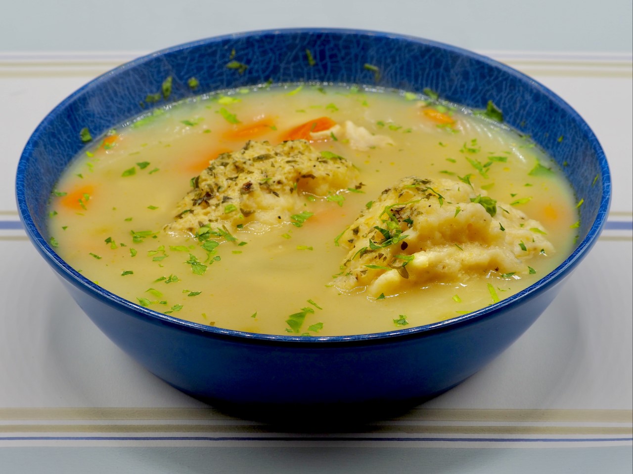 Chicken Soup with Herb Dumplings