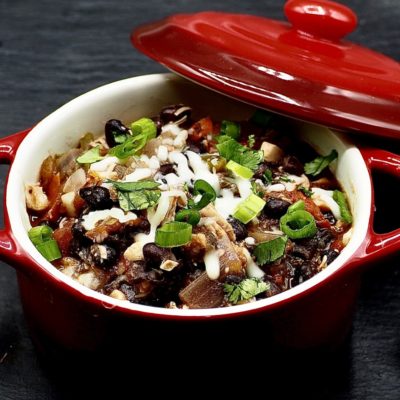 Healthy Black Bean Chili Recipe Allison Antalek Cut2therecipe