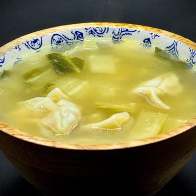 Authentic Chinese Pork Wonton Soup Recipe Allison Antalek cut2therecipe