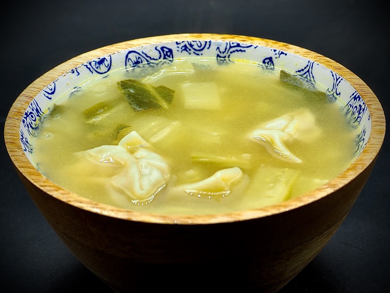 Authentic Chinese Pork Wonton Soup