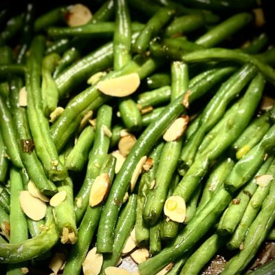 Garlic Almond Greenbeans Recipe Allison Antalek cut2therecipe