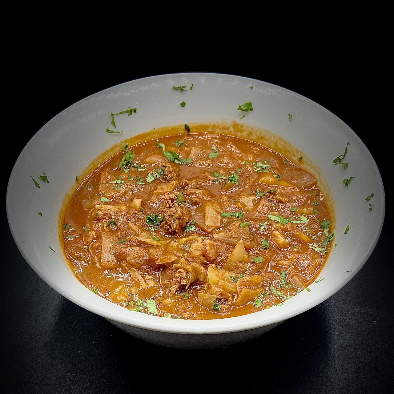 No-rice Low-carb Beef and Cabbage Stew