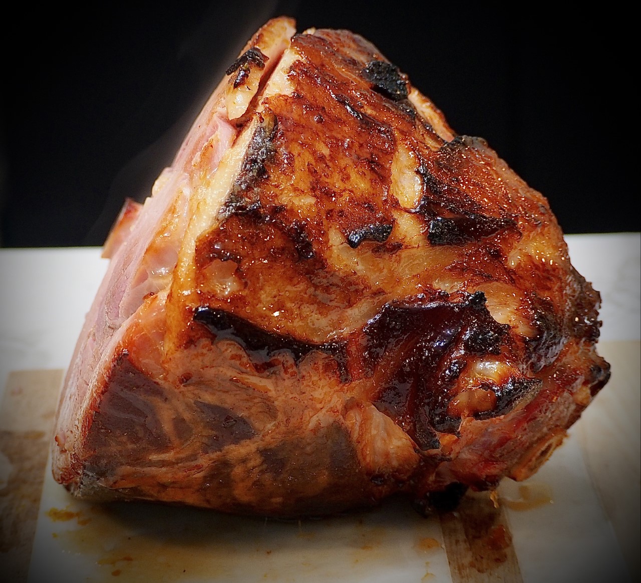 How to Roast a Spiral Ham with Apricot Brown Sugar Glaze
