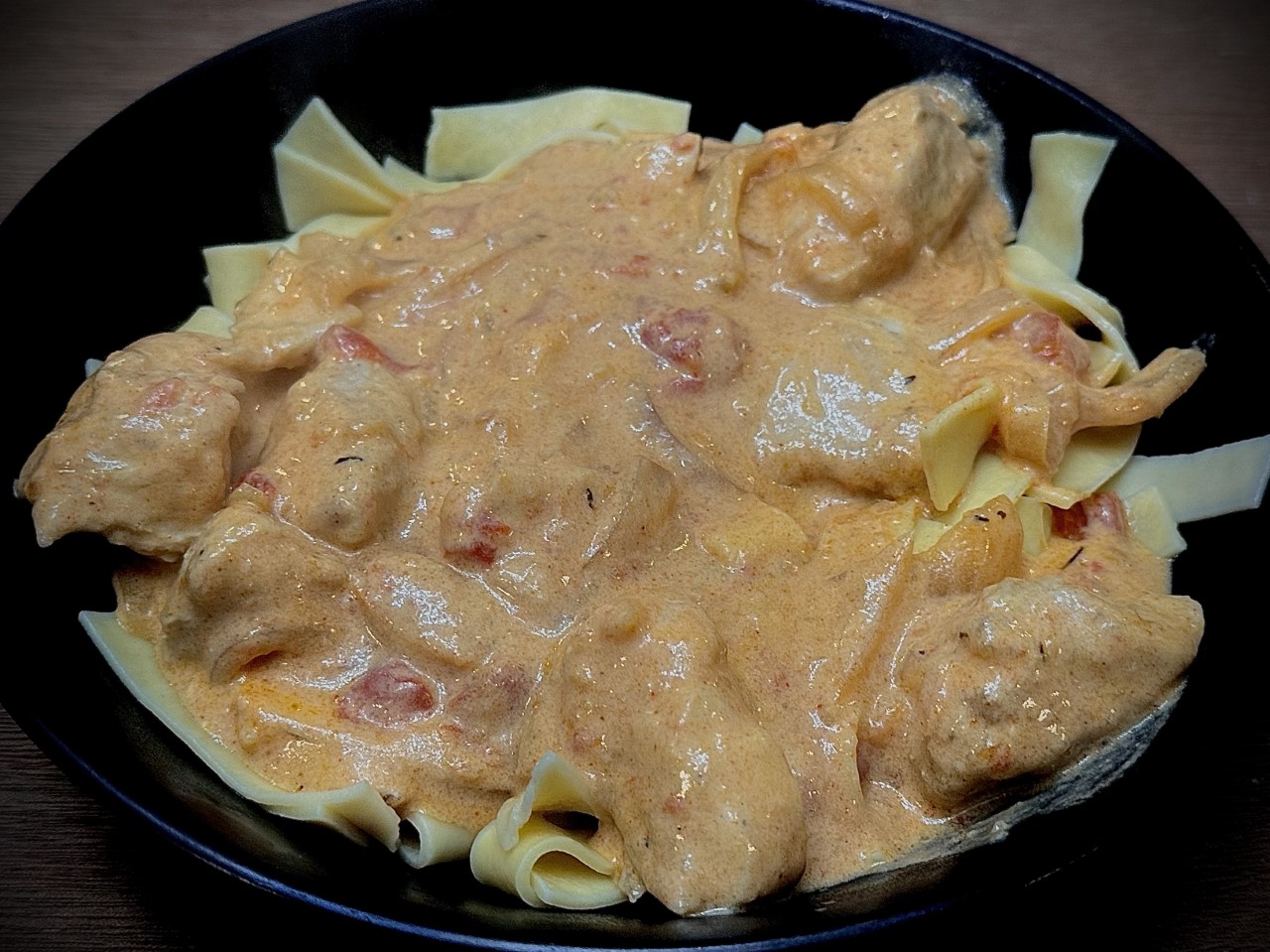 Creamy Baked Chicken Paprikash