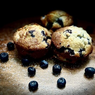 Blueberry Lemon Muffins recipe allison antalek cut2therecipe
