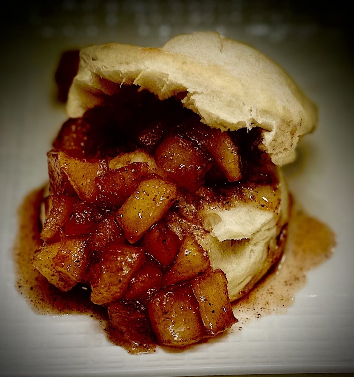 Homemade Apple Butter Compote Spread (similar to preserves)