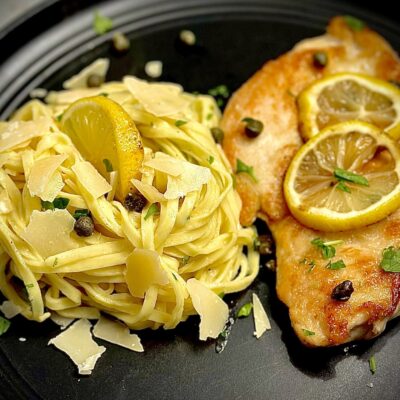 how to make authentic chicken piccata with lemon and capers, chicken piccata recipe, authentic chicken piccata, what is chicken piccata