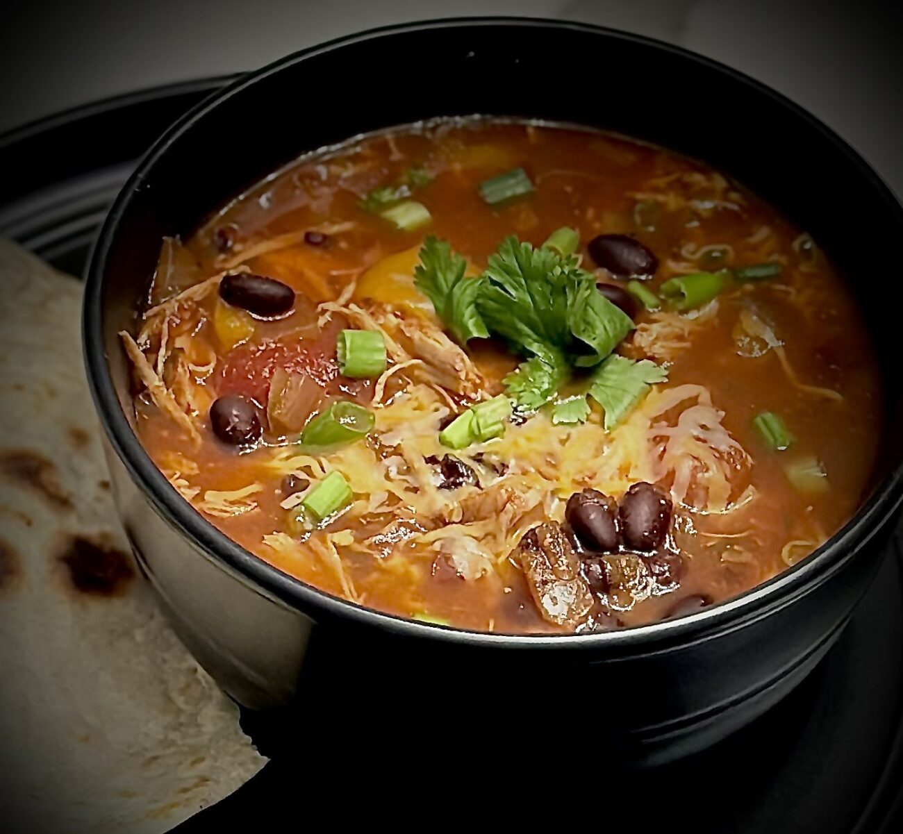 Chicken and Black Bean Soup