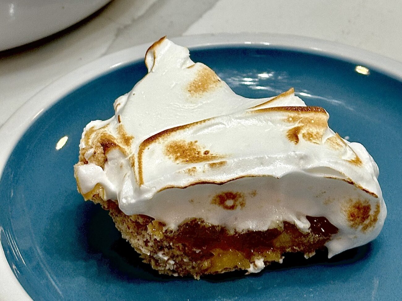 Plum Pie with an Amazing Almond Meringue Pie Crust and Meringue Topping