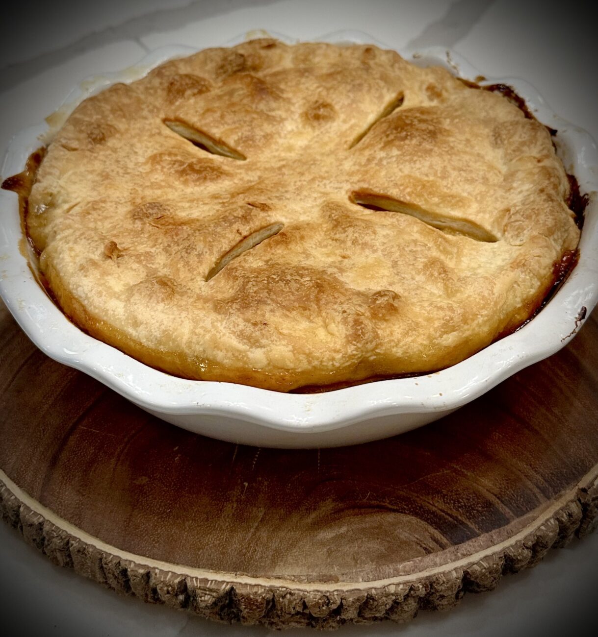 Best Apple Pie with Homemade Flaky Puffed Pastry Crust