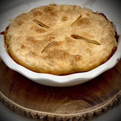 Best Apple pie ever with homemade puffed pastry crust recipe allison antalek