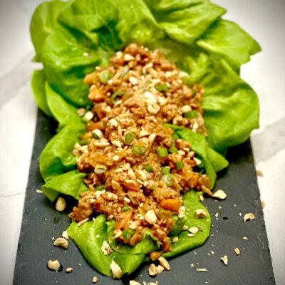 PF Chang asian chicken lettuce wraps recipe allison antalek