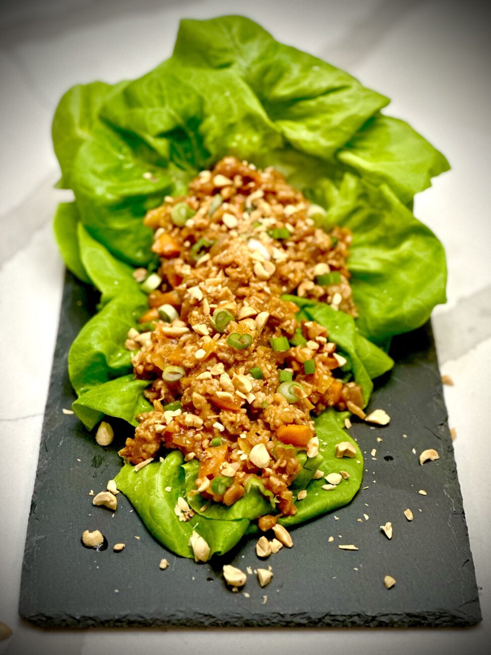 Asian Chicken Lettuce Wraps