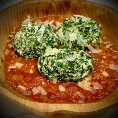 Ricotta and Spinach Gnocchi Recipe Allison Antalek